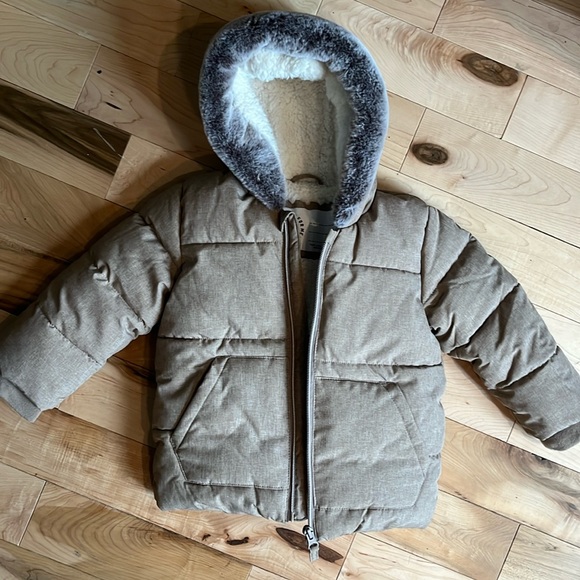Toddler unisex warm winter jacket - Picture 1 of 2